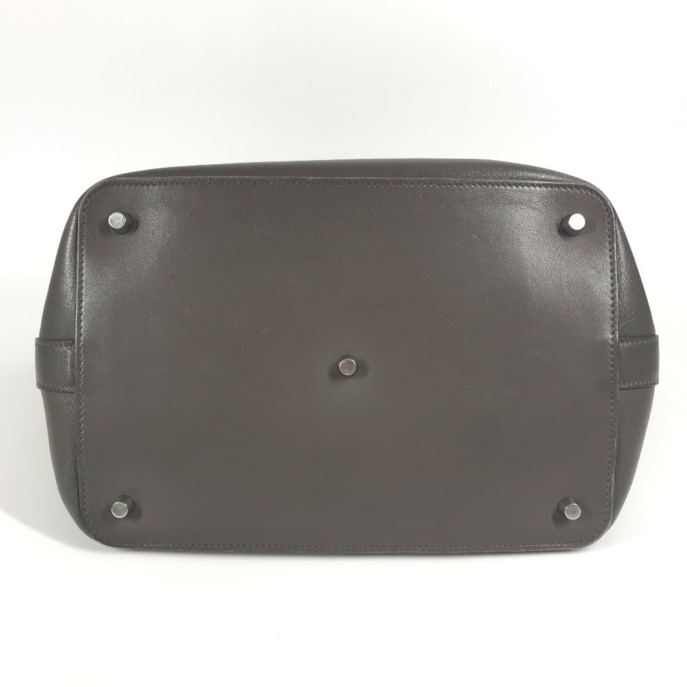 HERMES ツールボックス 26 ツールボックス26 カバン 斜め掛け 肩掛け 2WAYバッグ ハンドバッグ ショルダーバッグ レザー ユニセックス エタン グレー