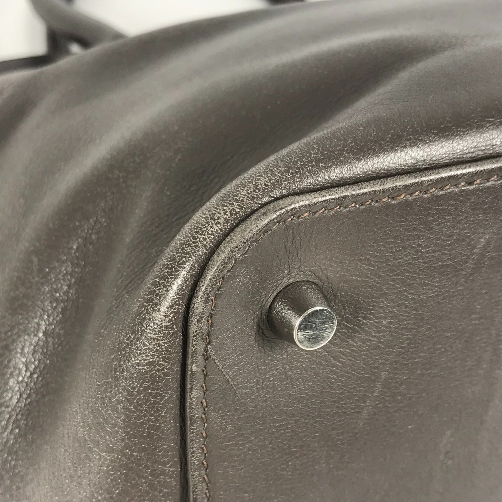 HERMES ツールボックス 26 ツールボックス26 カバン 斜め掛け 肩掛け 2WAYバッグ ハンドバッグ ショルダーバッグ レザー ユニセックス エタン グレー