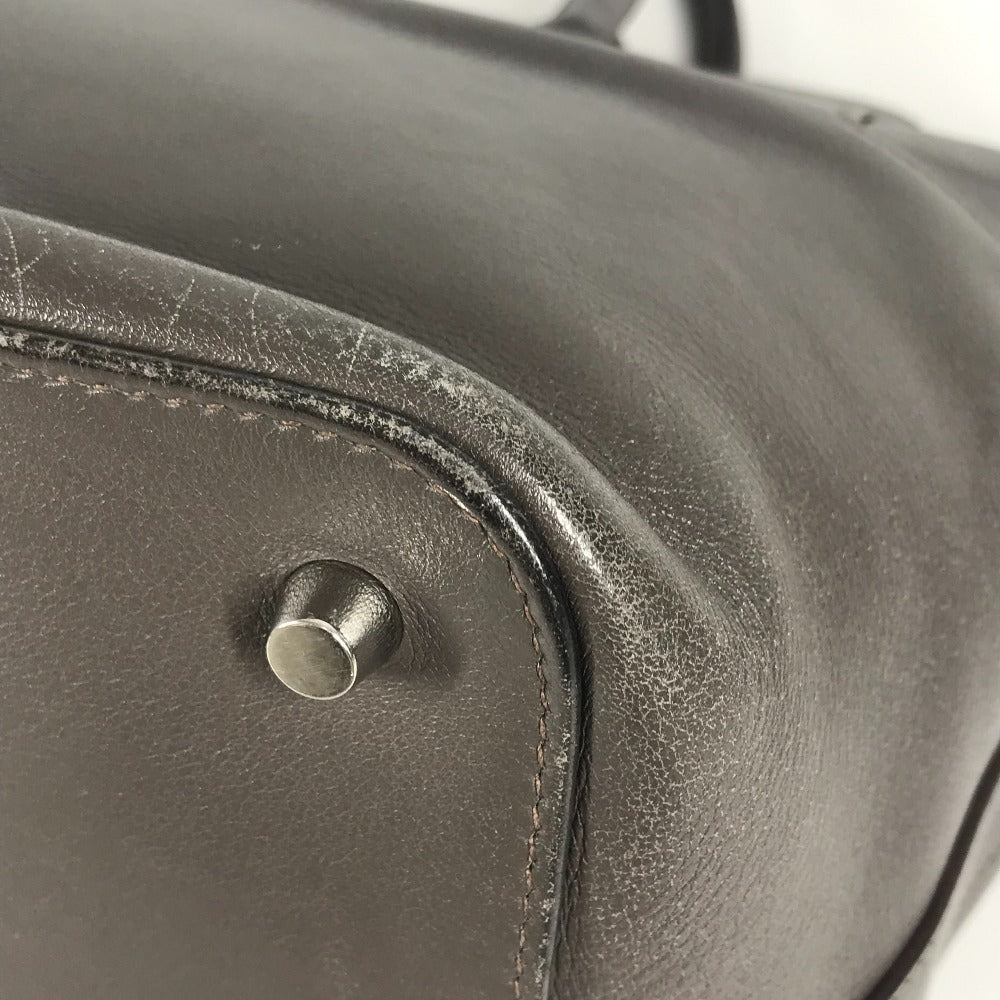 HERMES ツールボックス 26 ツールボックス26 カバン 斜め掛け 肩掛け 2WAYバッグ ハンドバッグ ショルダーバッグ レザー ユニセックス エタン グレー