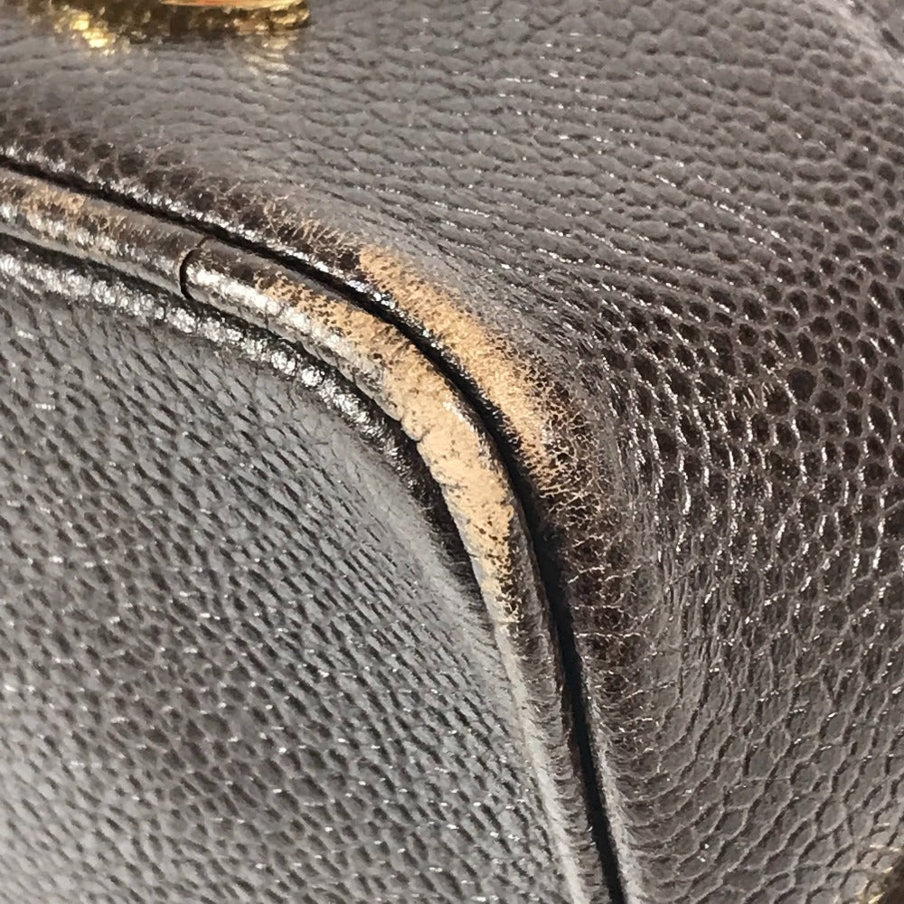 CHANEL ヴィンテージ CC ココマーク ロゴ カバン 肩掛け ワンショルダーバッグ ショルダーバッグ キャビアスキン レディース ブルー