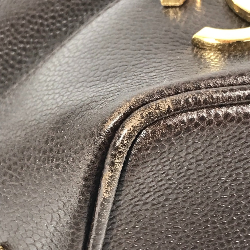 CHANEL ヴィンテージ CC ココマーク ロゴ カバン 肩掛け ワンショルダーバッグ ショルダーバッグ キャビアスキン レディース ブルー