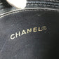CHANEL ヴィンテージ CC ココマーク ロゴ マトラッセ キルティング カバン 肩掛け チェーンバッグ トートバッグ ショルダーバッグ ラムスキン レディース ネイビー