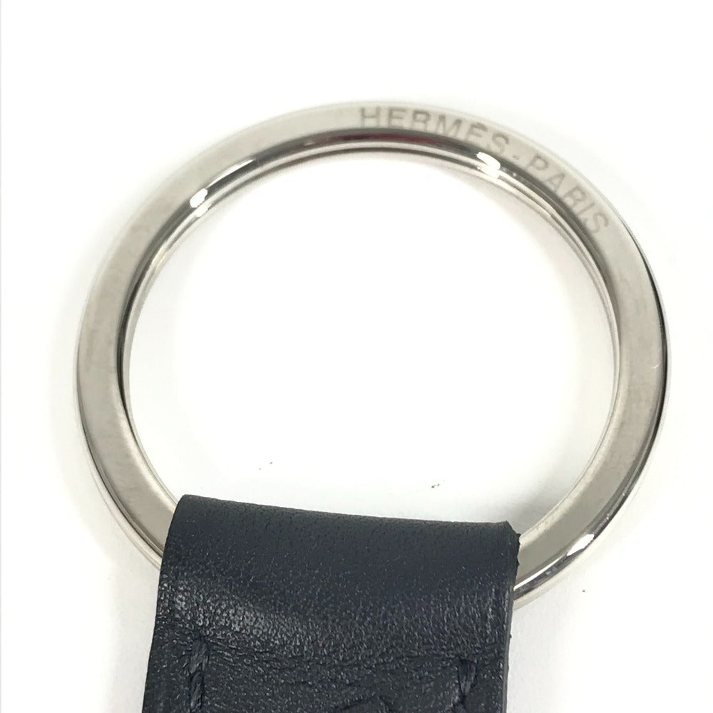 HERMES シティパス シャーク 鮫 名刺入れ パスケース カードケース レザー ユニセックス ブラック