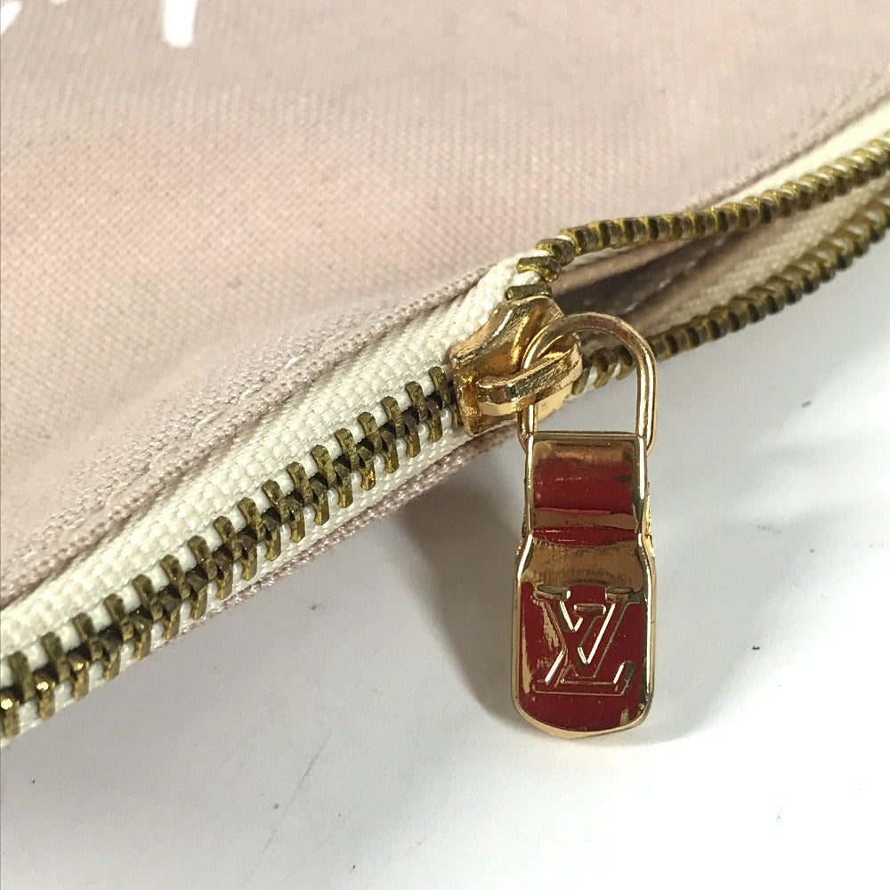 LOUIS VUITTON M95986 モノグラムビーチライン カバイパネマGM ポーチ付き カバン ショルダーバッグ 肩掛け トートバッグ レザー/キャンバス レディース ベージュ