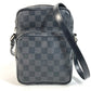 LOUIS VUITTON N41446 ダミエグラフィット レム カバン 斜め掛け ポシェット ショルダーバッグ ダミエグラフィットキャンバス レディース ブラック