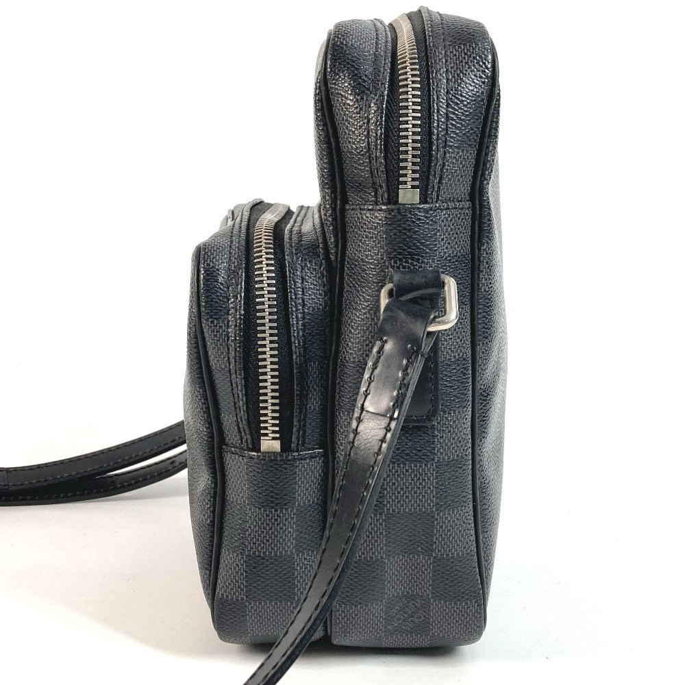 LOUIS VUITTON N41446 ダミエグラフィット レム カバン 斜め掛け ポシェット ショルダーバッグ ダミエグラフィットキャンバス レディース ブラック