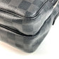 LOUIS VUITTON N41446 ダミエグラフィット レム カバン 斜め掛け ポシェット ショルダーバッグ ダミエグラフィットキャンバス レディース ブラック