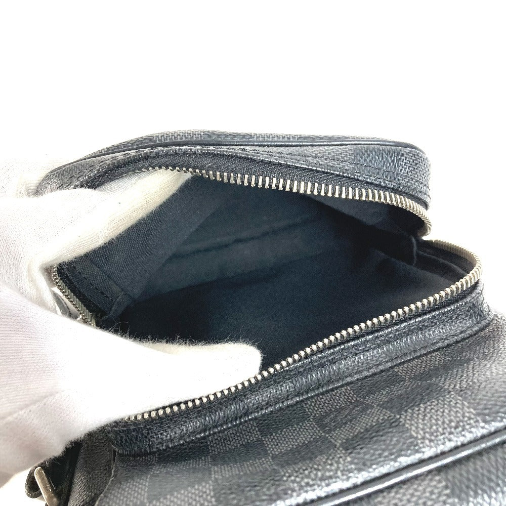 LOUIS VUITTON N41446 ダミエグラフィット レム カバン 斜め掛け ポシェット ショルダーバッグ ダミエグラフィットキャンバス レディース ブラック