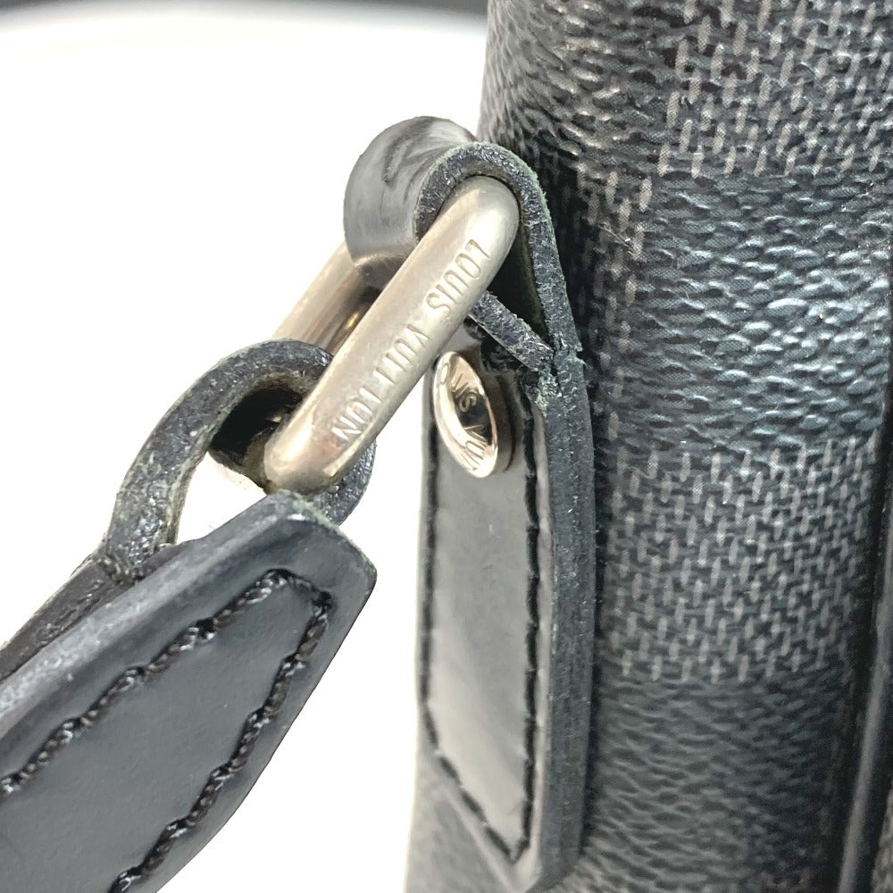LOUIS VUITTON N41446 ダミエグラフィット レム カバン 斜め掛け ポシェット ショルダーバッグ ダミエグラフィットキャンバス レディース ブラック
