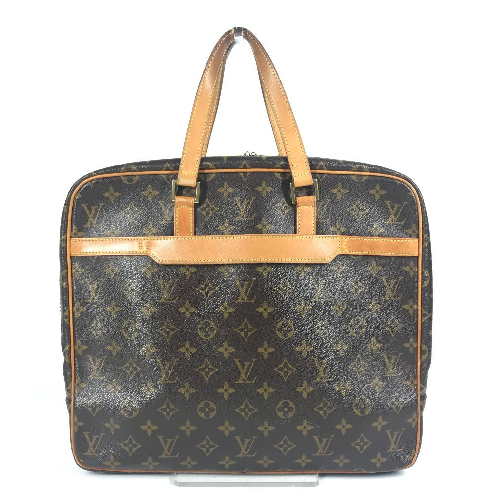 LOUIS VUITTON M53343 モノグラム ポルトドキュマン・ぺガス ハンドバッグ カバン ビジネスバッグ 書類バッグ トートバッグ モノグラムキャンバス ユニセックス ブラウン