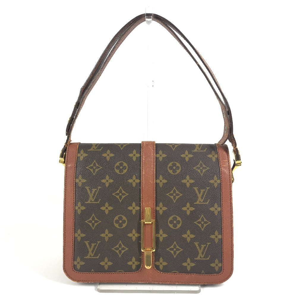 LOUIS VUITTON M51412 モノグラム ロンポアン　 カバン ポシェット フラップ ヴィンテージ ショルダーバッグ モノグラムキャンバス ユニセックス ブラウン