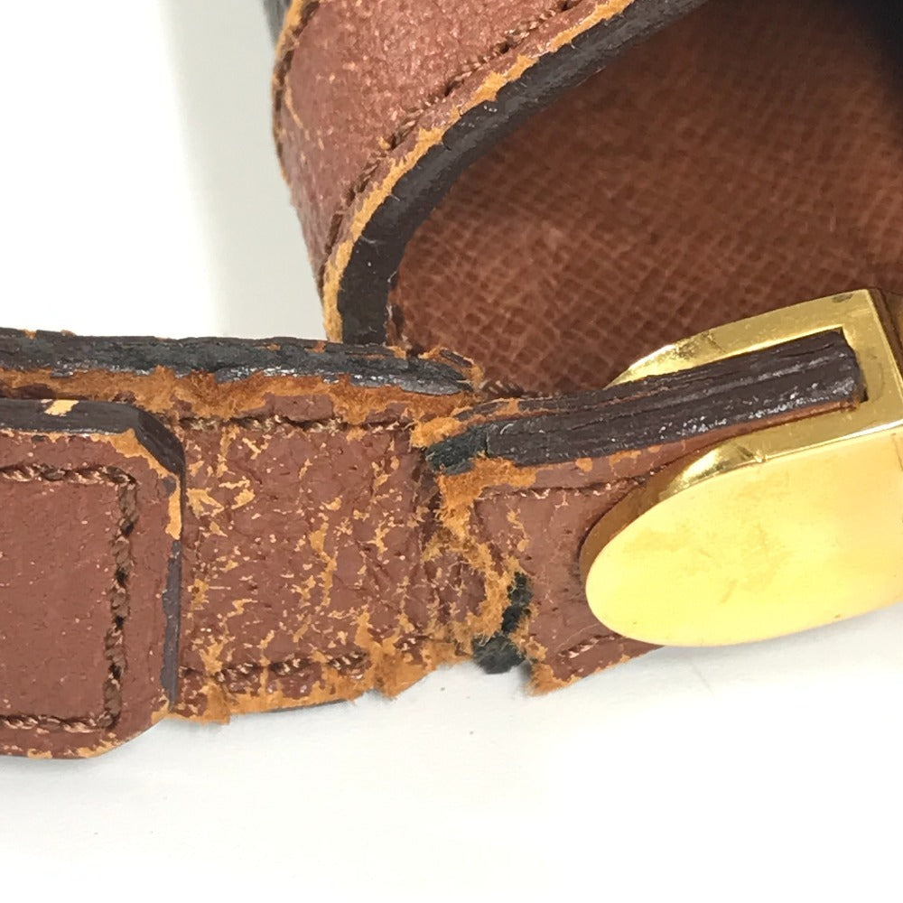 LOUIS VUITTON M51412 モノグラム ロンポアン　 カバン ポシェット フラップ ヴィンテージ ショルダーバッグ モノグラムキャンバス ユニセックス ブラウン