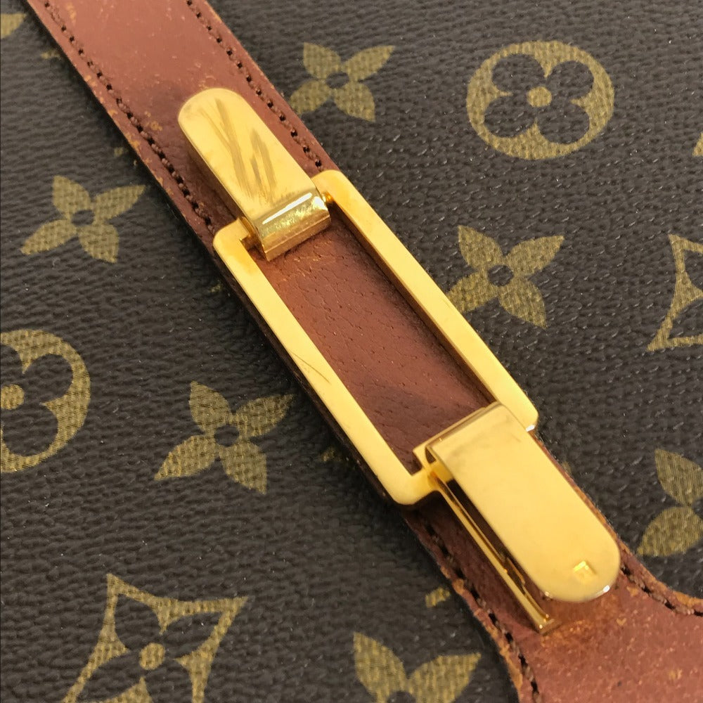 LOUIS VUITTON M51412 モノグラム ロンポアン　 カバン ポシェット フラップ ヴィンテージ ショルダーバッグ モノグラムキャンバス ユニセックス ブラウン