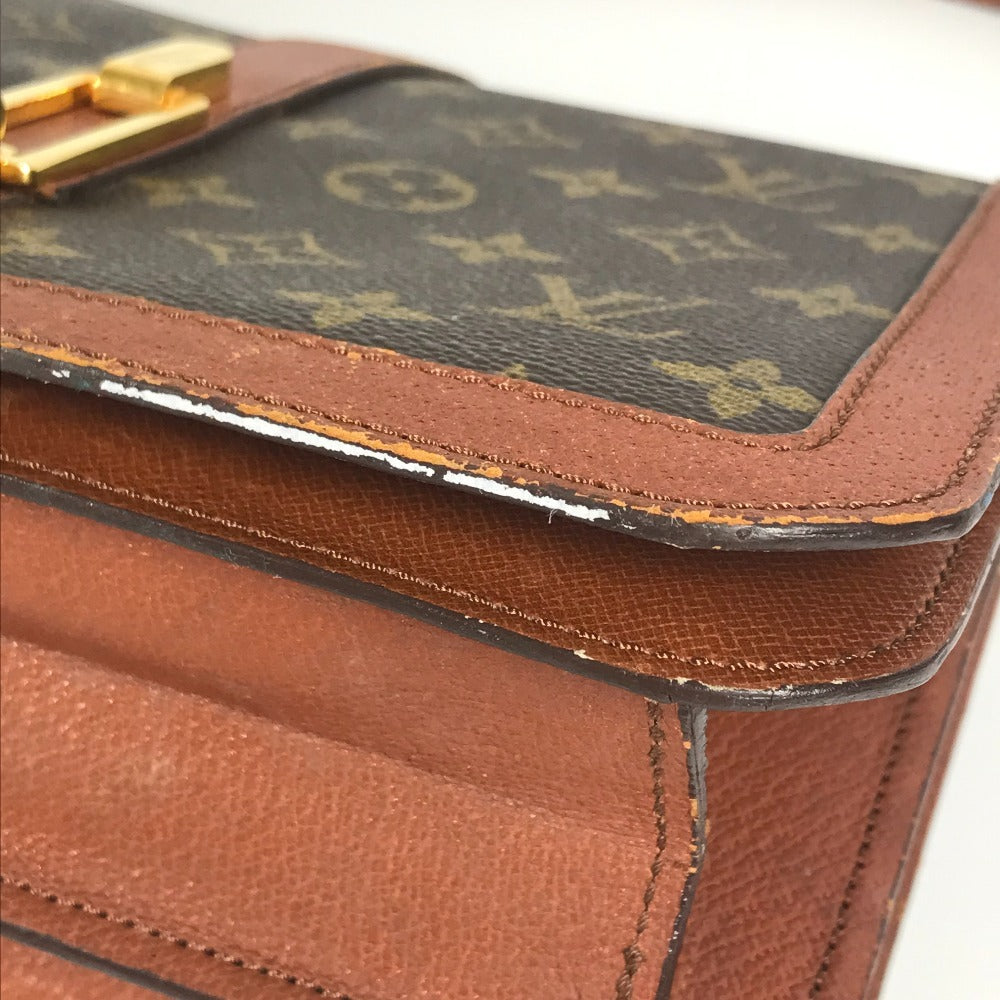 LOUIS VUITTON M51412 モノグラム ロンポアン　 カバン ポシェット フラップ ヴィンテージ ショルダーバッグ モノグラムキャンバス ユニセックス ブラウン