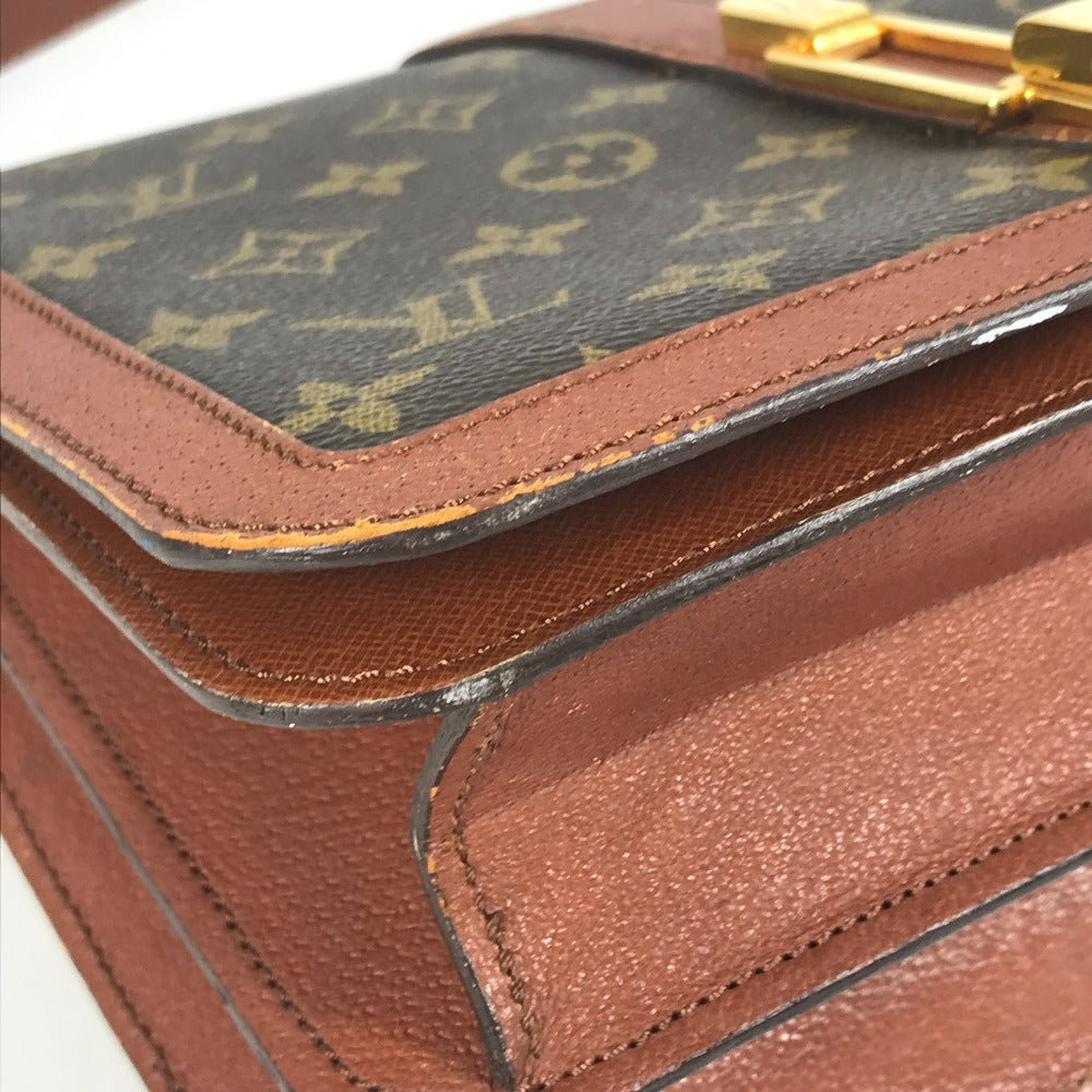 LOUIS VUITTON M51412 モノグラム ロンポアン　 カバン ポシェット フラップ ヴィンテージ ショルダーバッグ モノグラムキャンバス ユニセックス ブラウン