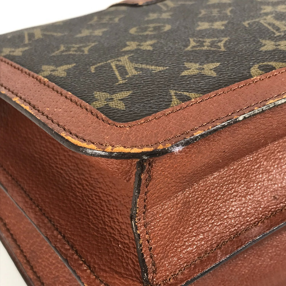 LOUIS VUITTON M51412 モノグラム ロンポアン　 カバン ポシェット フラップ ヴィンテージ ショルダーバッグ モノグラムキャンバス ユニセックス ブラウン