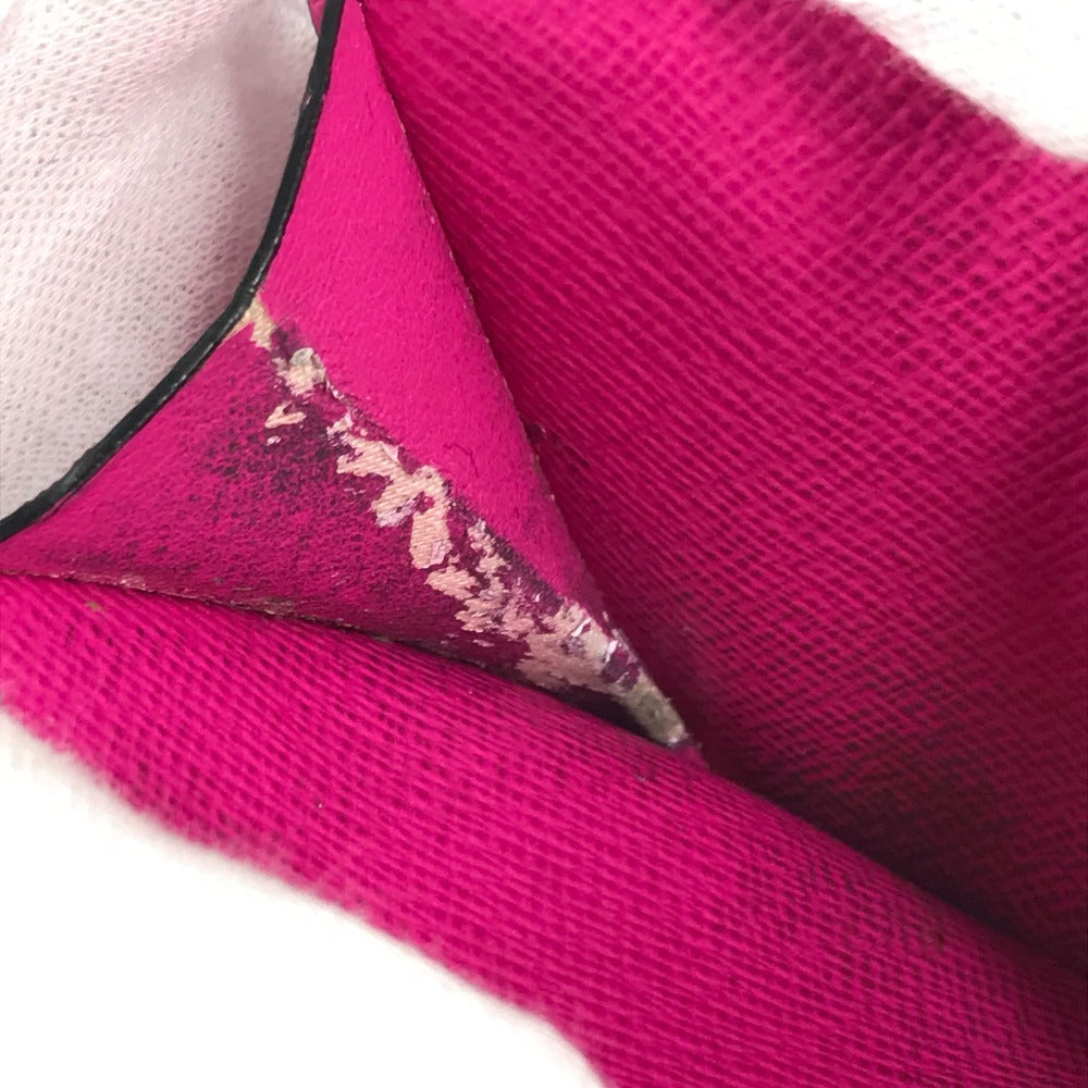 LOUIS VUITTON M30777 タイガラマ コインカードホルダー フラグメントケース 財布 小銭入れ コインケース タイガレザー ユニセックス ピンク