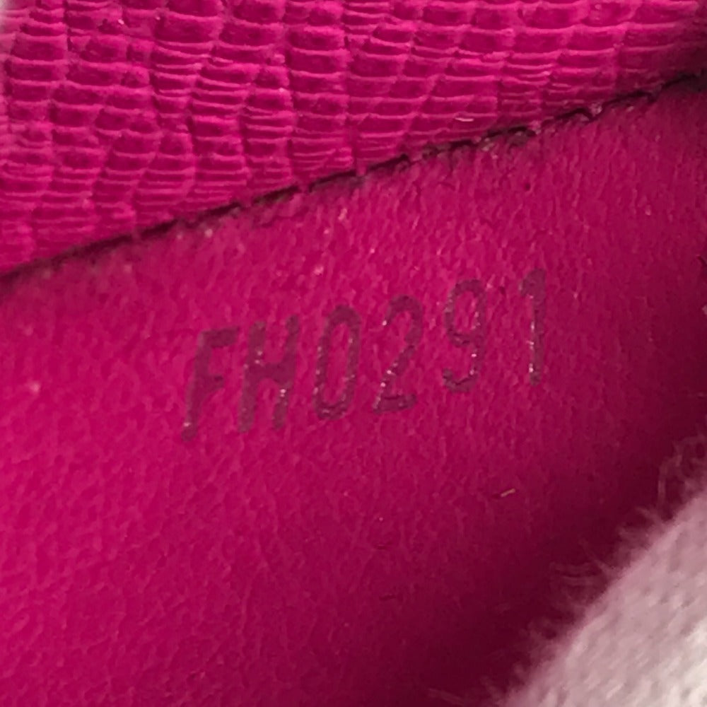 LOUIS VUITTON M30777 タイガラマ コインカードホルダー フラグメントケース 財布 小銭入れ コインケース タイガレザー ユニセックス ピンク