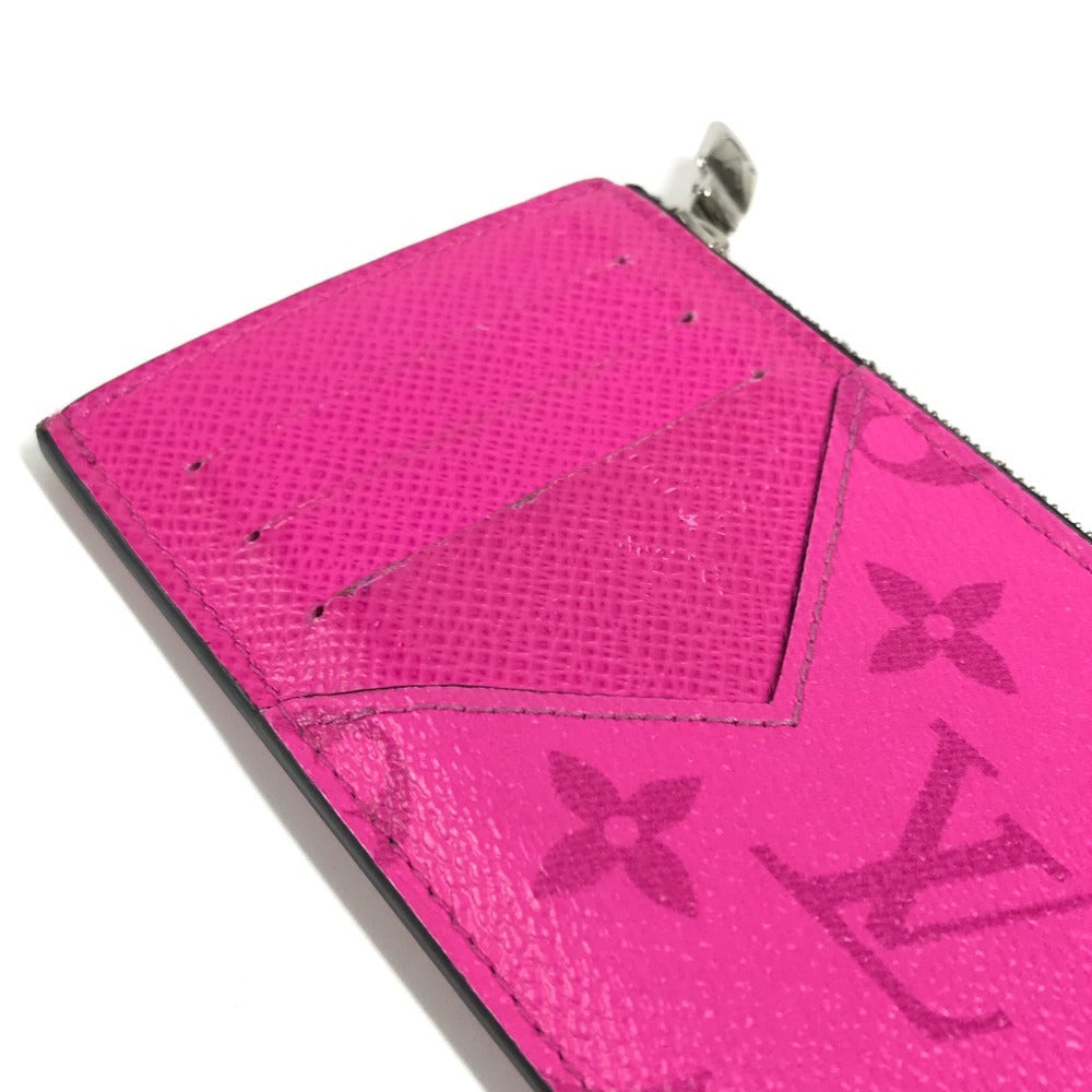 LOUIS VUITTON M30777 タイガラマ コインカードホルダー フラグメントケース 財布 小銭入れ コインケース タイガレザー ユニセックス ピンク