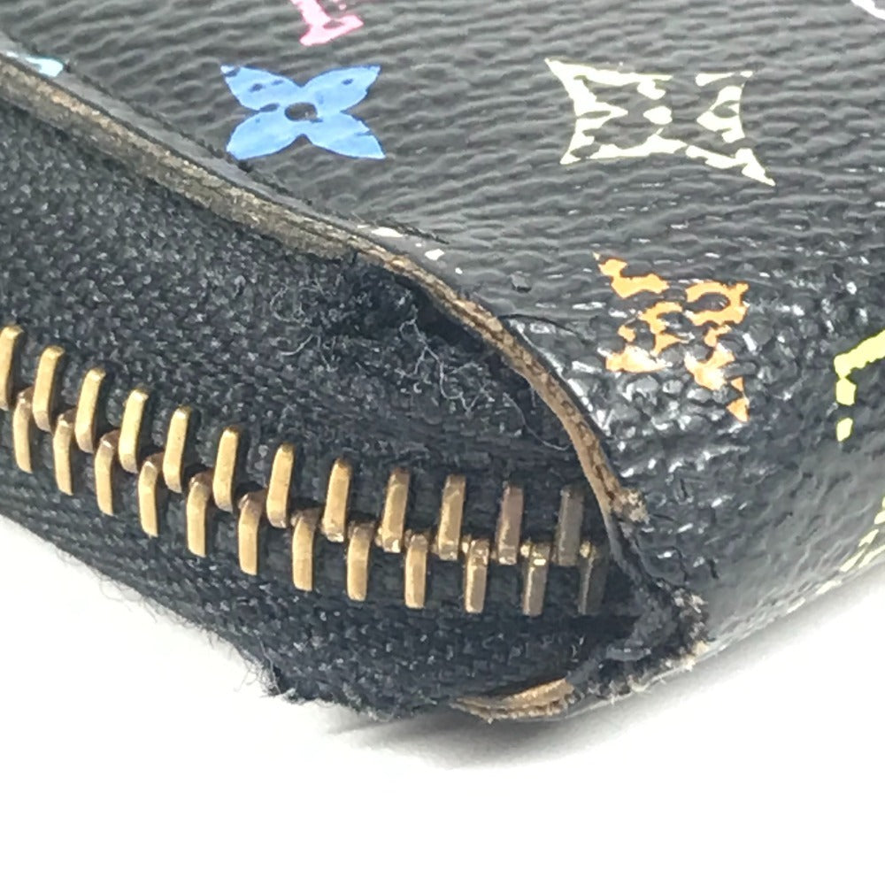 LOUIS VUITTON M60050 モノグラムマルチカラー ジッピーウォレット 2つ折り ロングウォレット 長財布 モノグラムマルチカラーキャンバス ユニセックス ノワール ブラック
