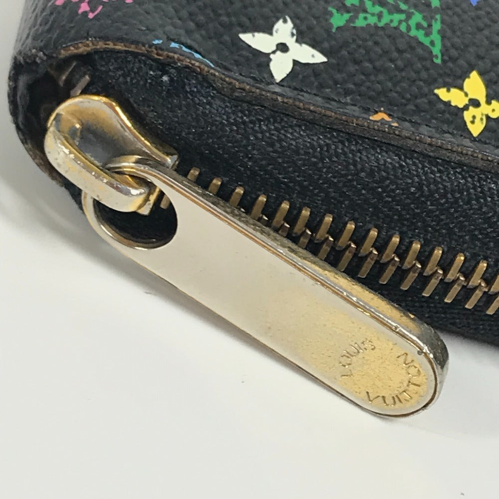 LOUIS VUITTON M60050 モノグラムマルチカラー ジッピーウォレット 2つ折り ロングウォレット 長財布 モノグラムマルチカラーキャンバス ユニセックス ノワール ブラック