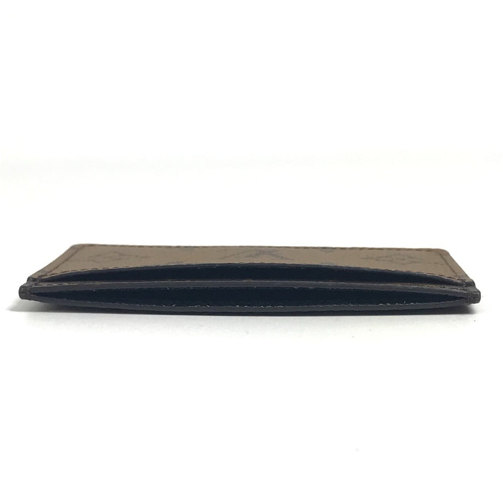 LOUIS VUITTON M69161 モノグラムリバース ポルト カルト･サーンプル 名刺入れ パスケース カードケース モノグラムリバースキャンバス ユニセックス ブラウン