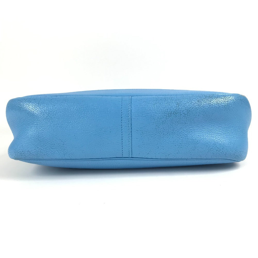 HERMES トリム31 トリム 31 カバン トートバッグ 肩掛け ショルダーバッグ レザー ユニセックス ブルー