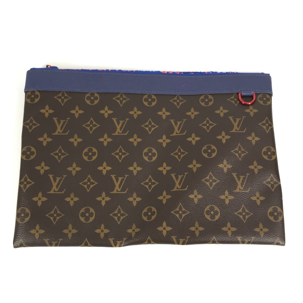 LOUIS VUITTON M63048 モノグラム ポシェット アポロ　ポシェットアポロ カバン セカンドバッグ ポーチ クラッチバッグ モノグラムキャンバス ユニセックス ブラウン