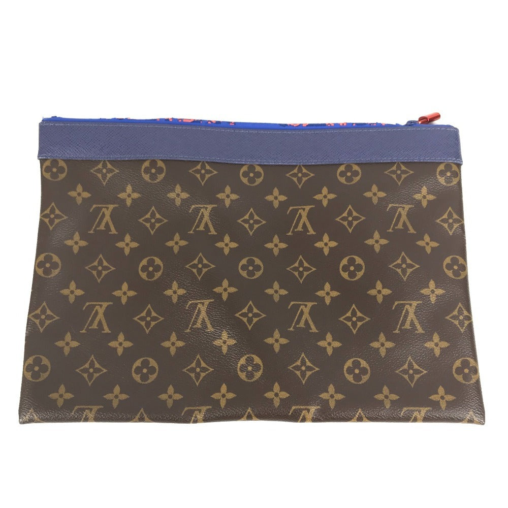 LOUIS VUITTON M63048 モノグラム ポシェット アポロ　ポシェットアポロ カバン セカンドバッグ ポーチ クラッチバッグ モノグラムキャンバス ユニセックス ブラウン