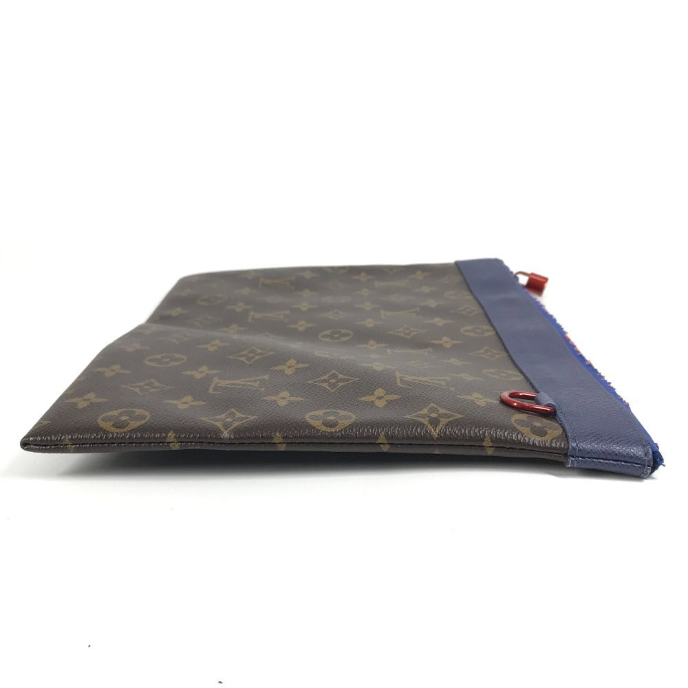 LOUIS VUITTON M63048 モノグラム ポシェット アポロ　ポシェットアポロ カバン セカンドバッグ ポーチ クラッチバッグ モノグラムキャンバス ユニセックス ブラウン