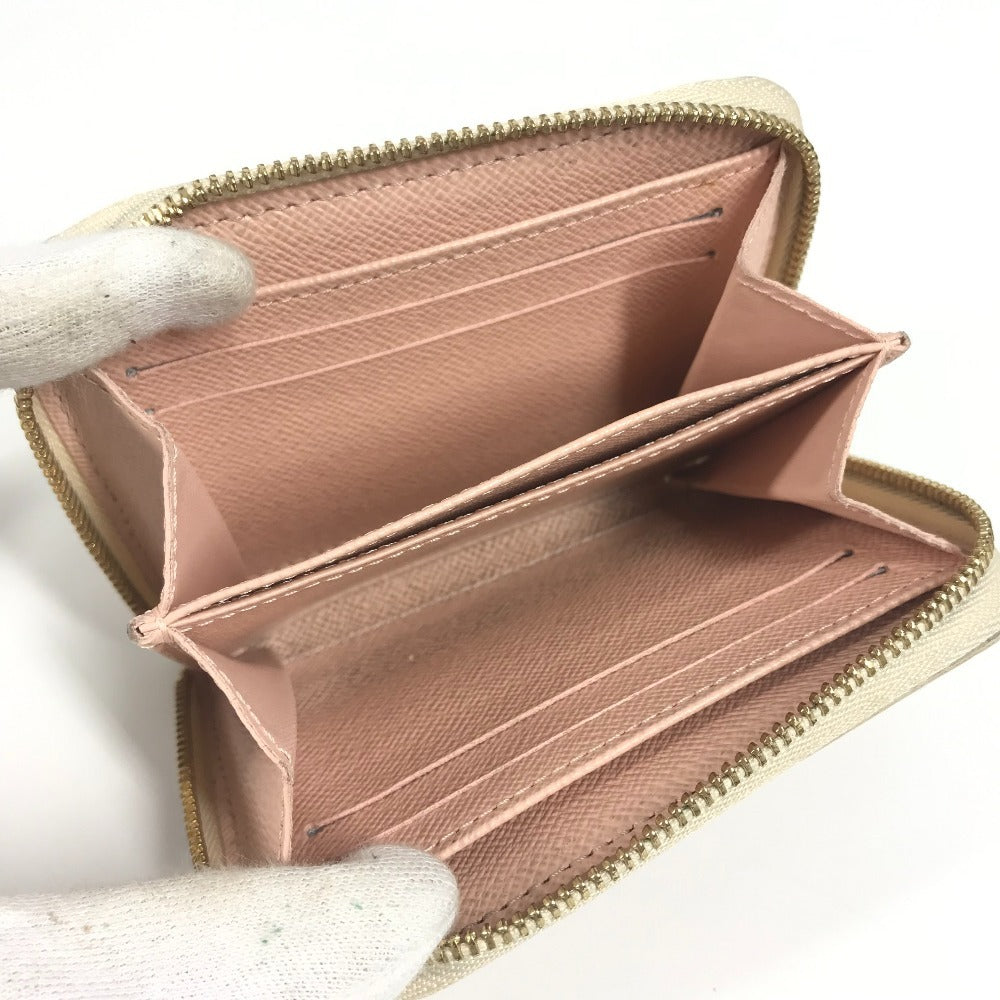 LOUIS VUITTON N60098 ダミエアズール タヒチ ジッピーコインパース 財布 小銭入れ ラウンドファスナー コインケース ダミエアズールキャンバス ユニセックス ホワイト