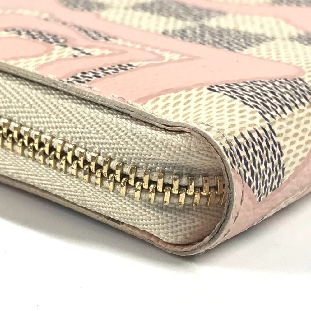 LOUIS VUITTON N60098 ダミエアズール タヒチ ジッピーコインパース 財布 小銭入れ ラウンドファスナー コインケース ダミエアズールキャンバス ユニセックス ホワイト