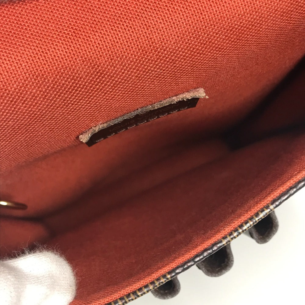 LOUIS VUITTON N45271 ダミエ ポートベロー カバン 斜め掛け ポシェット ショルダーバッグ ダミエキャンバス ユニセックス エベヌ ブラウン