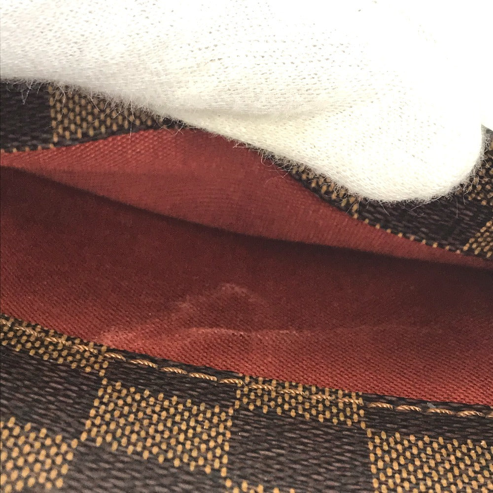 LOUIS VUITTON N45271 ダミエ ポートベロー カバン 斜め掛け ポシェット ショルダーバッグ ダミエキャンバス ユニセックス エベヌ ブラウン