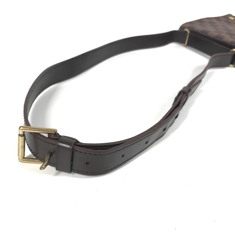 LOUIS VUITTON N45271 ダミエ ポートベロー カバン 斜め掛け ポシェット ショルダーバッグ ダミエキャンバス ユニセックス エベヌ ブラウン