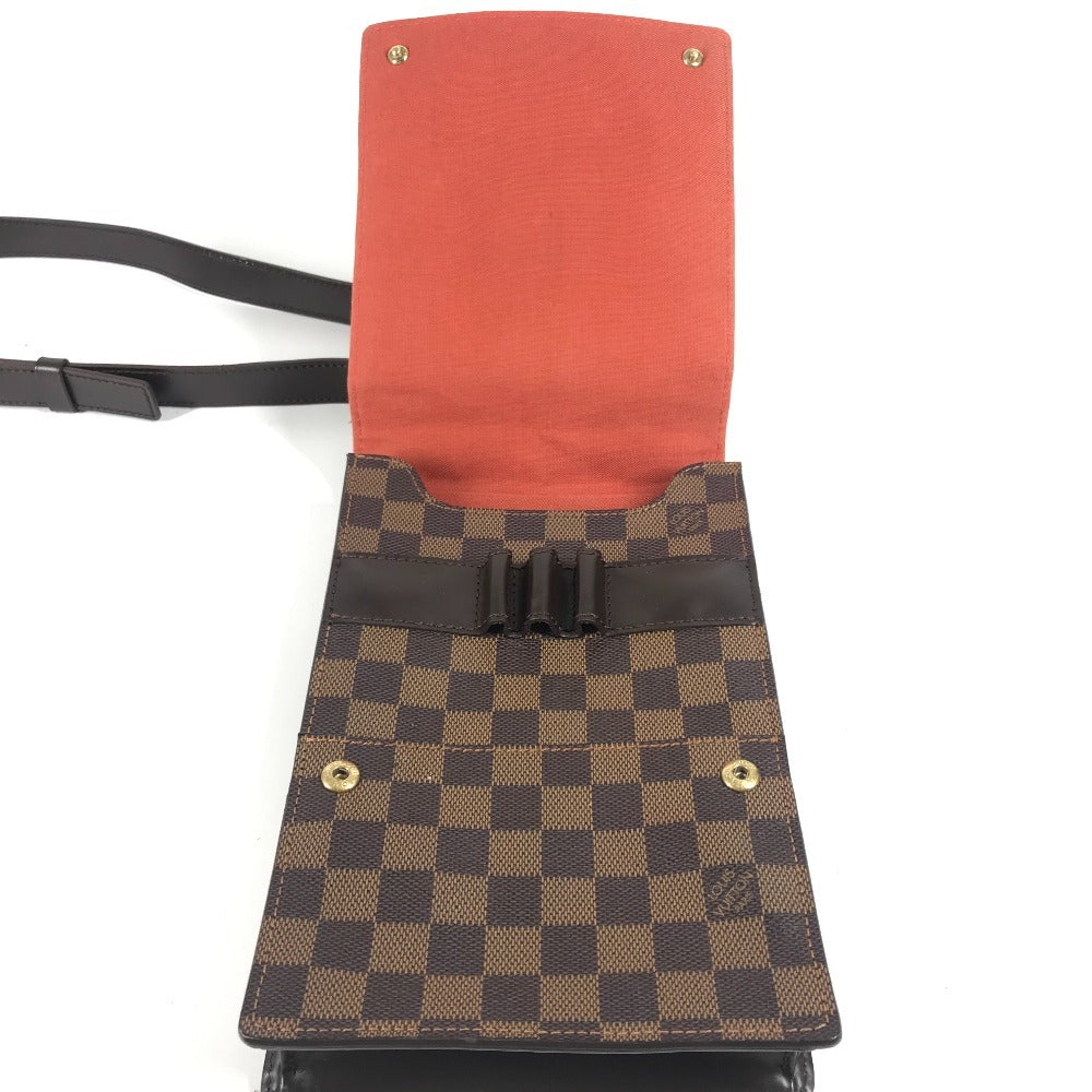 LOUIS VUITTON N45271 ダミエ ポートベロー カバン 斜め掛け ポシェット ショルダーバッグ ダミエキャンバス ユニセックス エベヌ ブラウン