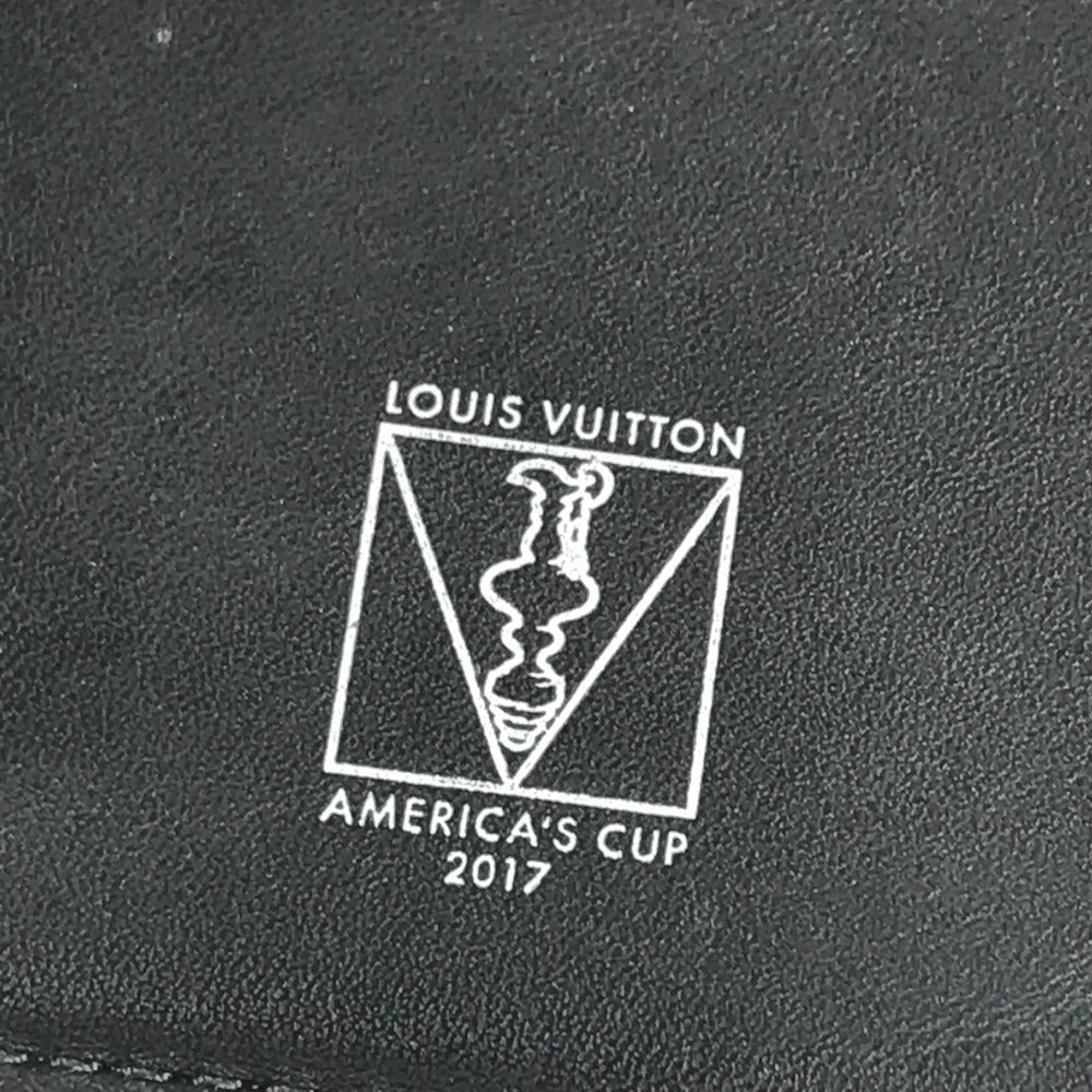 LOUIS VUITTON N41593 ダミエコバルト アメリカズカップ 2017 ポルトフォイユ ブラザ 2つ折り ロングウォレット 長財布 ダミエコバルトキャンバス ユニセックス ネイビー
