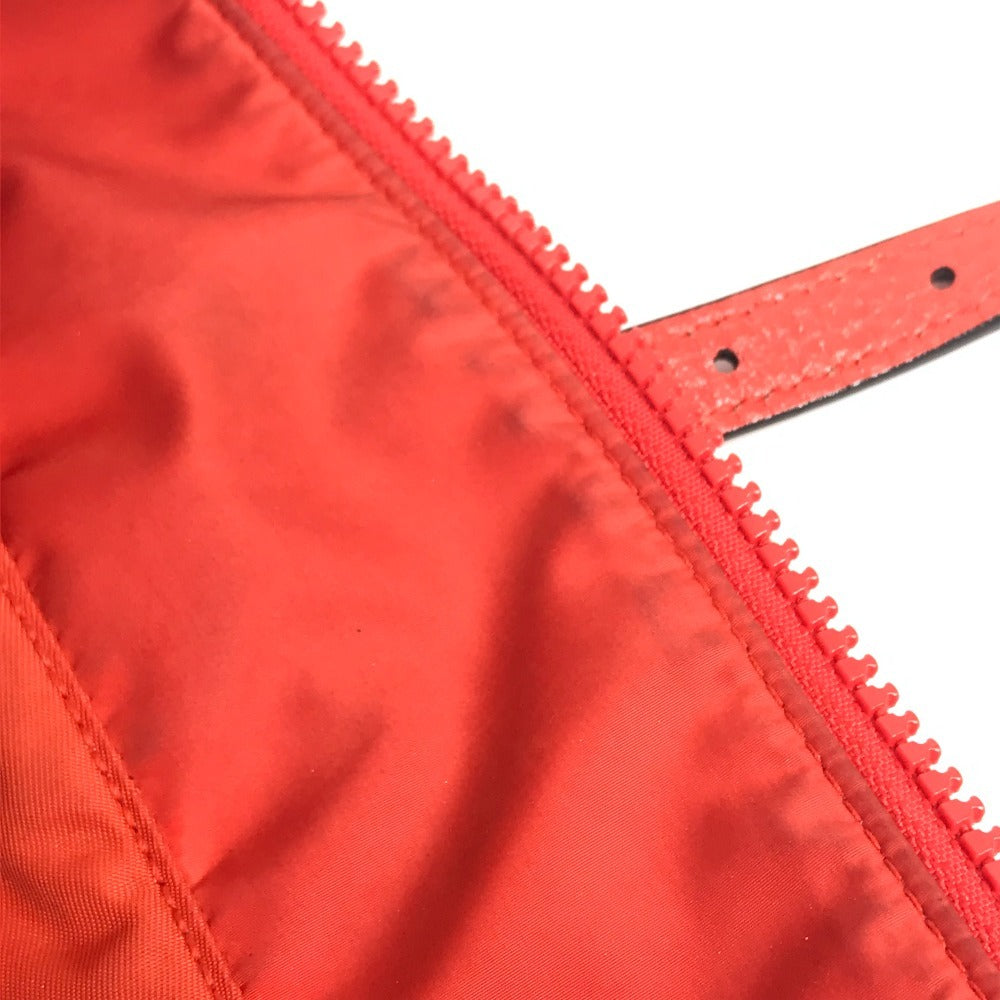 GUCCI 387067 GG ロゴ カバン トートバッグ ハンドバッグ 肩掛け ショルダーバッグ ナイロン ユニセックス オレンジ