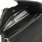 CHANEL キルティング マトラッセ CC ココマーク ロゴ ミニ カバン Wチェーン ポシェット フラップ 斜め掛け ショルダーバッグ コットン レディース ブラック