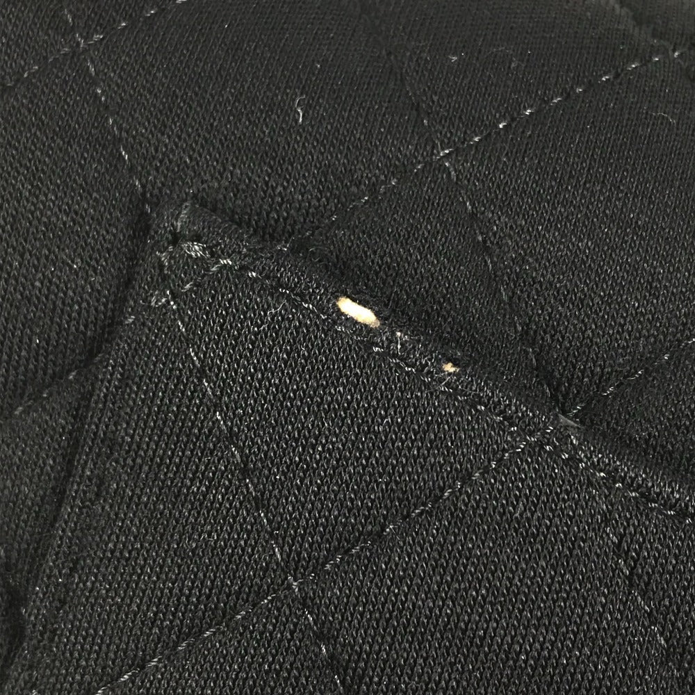 CHANEL キルティング マトラッセ CC ココマーク ロゴ ミニ カバン Wチェーン ポシェット フラップ 斜め掛け ショルダーバッグ コットン レディース ブラック