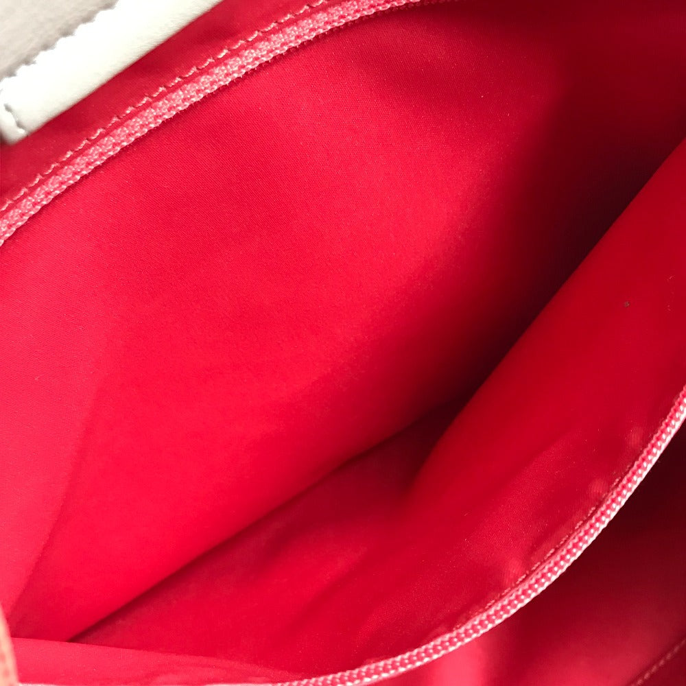 CHANEL リップスティック CC ココマーク ロゴ カバン Wチェーンショルダーバッグ 肩掛け トートバッグ ショルダーバッグ エナメル レディース ベージュ