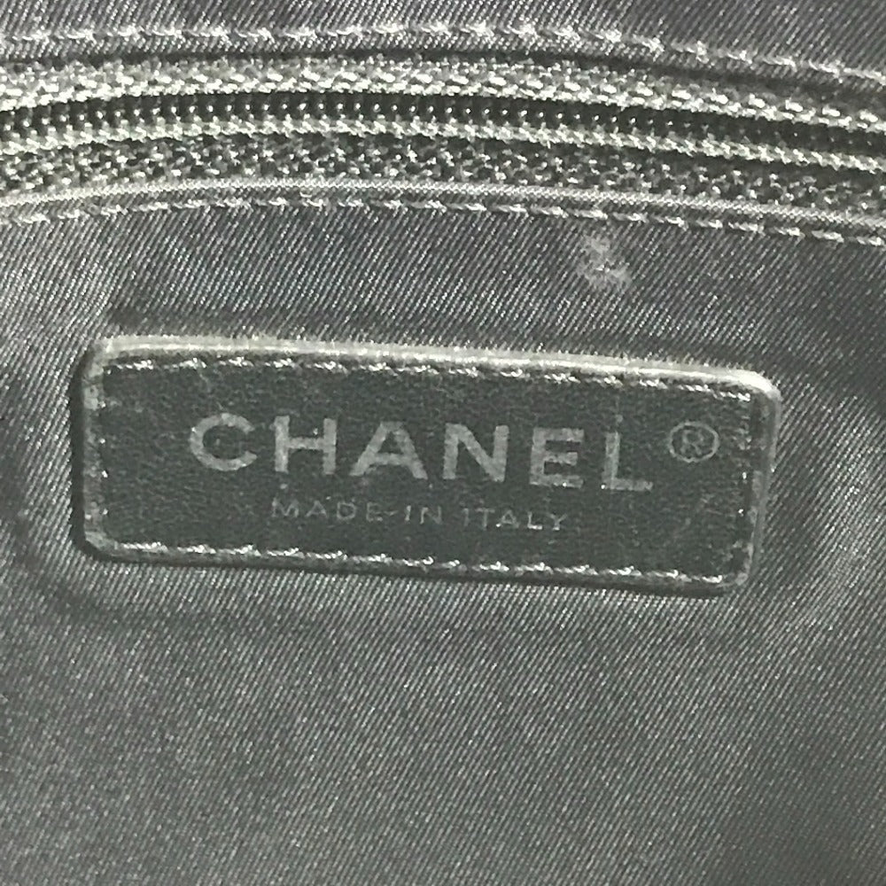 CHANEL エアライン チャーム付き CC ココマーク ロゴ 斜め掛け フラップ カバン メッセンジャーバッグ メッシュ ショルダーバッグ レザー/ナイロン ユニセックス ブルー