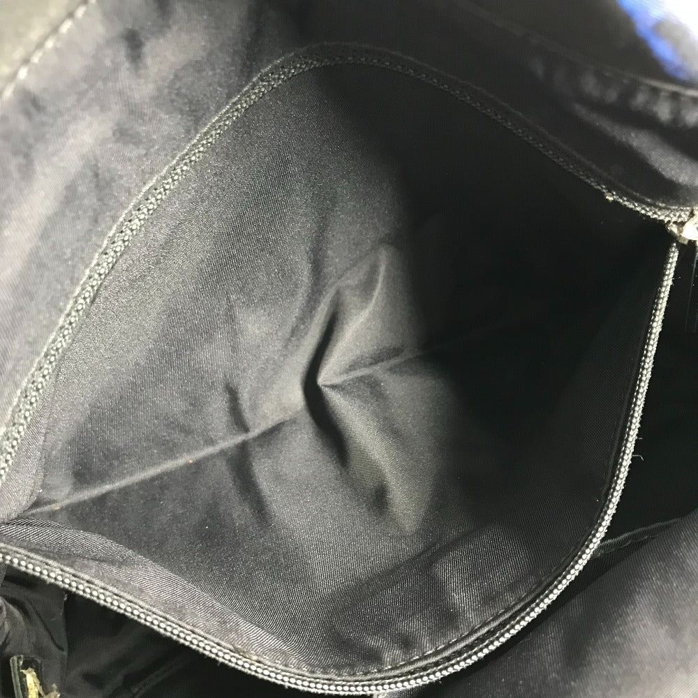 CHANEL エアライン チャーム付き CC ココマーク ロゴ 斜め掛け フラップ カバン メッセンジャーバッグ メッシュ ショルダーバッグ レザー/ナイロン ユニセックス ブルー