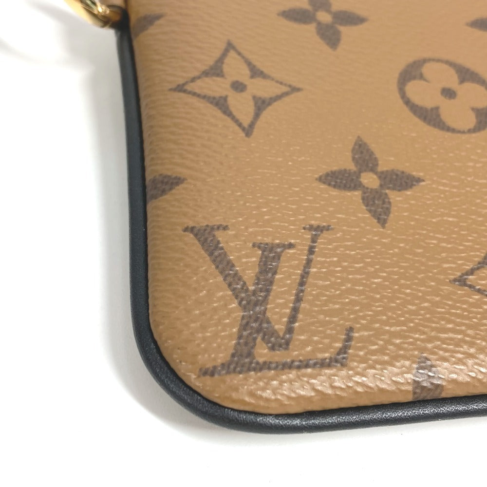 LOUIS VUITTON M68756 モノグラムジャイアント リバース ポシェットトリオ ポシェット トリオ 1つのみ カバン コインケース 財布 小銭入れ 付属品 ポーチ モノグラムジャイアントキャンバス ユニセックス ブラウン