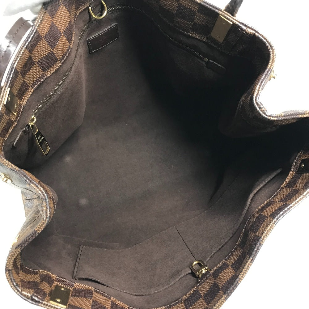 LOUIS VUITTON N41214 ダミエ マーリボーンGM マーリボーン GM 肩掛け カバン トートバッグ ショルダーバッグ ダミエキャンバス レディース エベヌ ブラウン