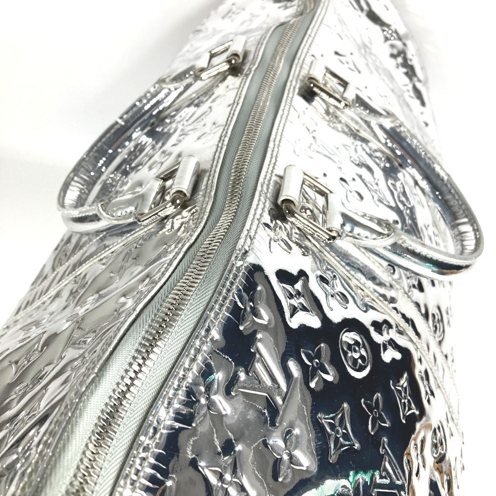 LOUIS VUITTON M95275 モノグラムミロワール キーポル55 キーポル 55 ボストンバッグ カバン 旅行バッグ トラベルバッグ ミラー ボストンバッグ レザー レディース アルジャン シルバー