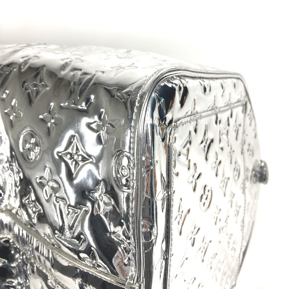 LOUIS VUITTON M95275 モノグラムミロワール キーポル55 キーポル 55 ボストンバッグ カバン 旅行バッグ トラベルバッグ ミラー ボストンバッグ レザー レディース アルジャン シルバー