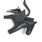 HERMES 馬 ロデオ ペガサスPM ロデオペガサス PM バッグチャーム ソーブラック チャーム アニョーミロ ユニセックス ブラック
