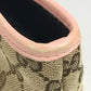 GUCCI 271101 GG パパガッロ オウム チャーム付き トートバッグ ハンドバッグ GGキャンバス/レザー キッズ ピンク