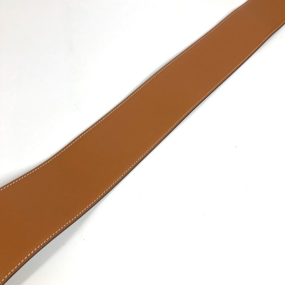 HERMES 太ベルト アクセサリー バックルベルト ベルト レザー レディース ブラック